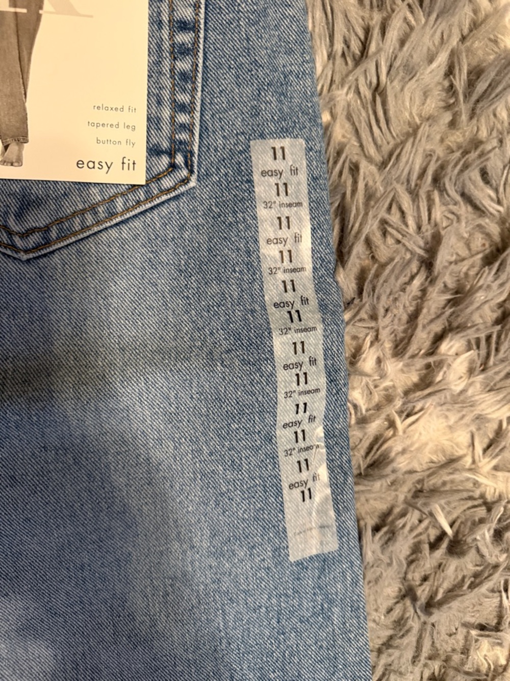 Vintage Calvin Klein Classic Light Blue womans Jeans - Straight Fit - Picture 3 of 4